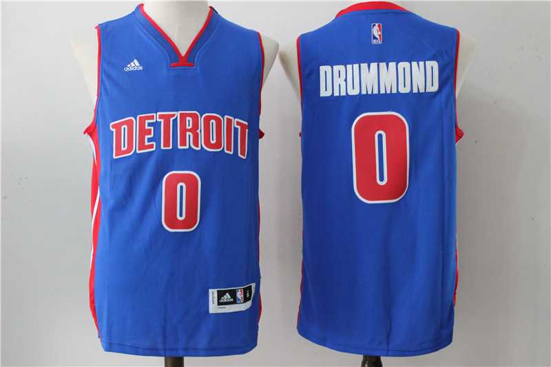 Detroit Pistons #0 Andre Drummond Blue Stitched NBA Jersey,We sell and wholesale Detroit Pistons #0 Andre Drummond Blue Stitched NBA Jersey on line form chian!